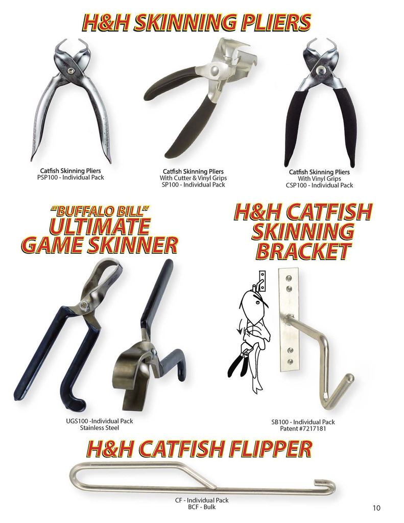 H&H CF Catfish Flipper/Hook Remover
