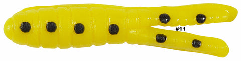 H&H Cajun Super Spin Yellow | Black Stripe 1/8 oz CSS-19N