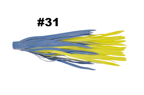 Rubber Skirts (3 40 Tail & 2-1/2 80 Tail)– H&H Lure Company