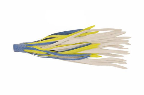 12 PACK Jig Skirts 1 3/4 Rubber Spinnerbait Skirts - FIRE TIGER