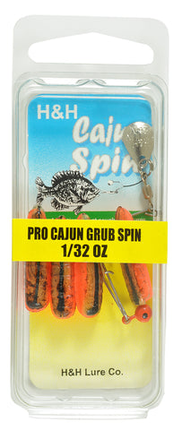 H&H Cajun King Spin-Gold 1/4 Green/Black Stripe 12 Per Card Order 12  CKSG-20 