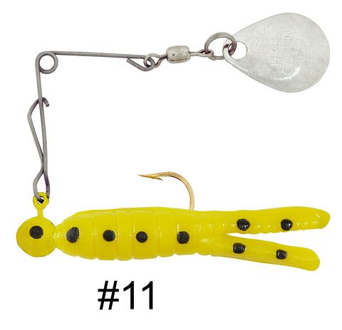 H&H 10 CL Crank Bait with Stinger Tail; Golden CrappieH&H 10 CL