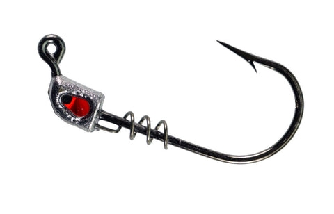 WK Strong 8/0 90g and 6/0 60g Jig Hooks Big Jig Head for Soft
