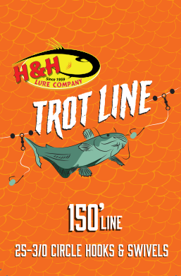 Floating Trot Line 120'-25– H&H Lure Company
